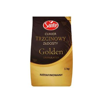 SANTE Cukier Trzcinowy Golden Granulated - 1000gZdrowa Żywność > Pozostałe