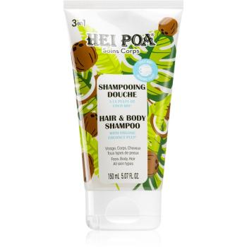 Hei Poa Organic Coconut Oil szampon z olejkiem kokosowym do ciała i włosów 150 ml