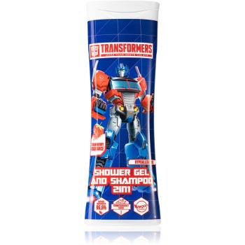 Air Val Transformers Shower gel & Shampoo żel i szampon pod prysznic 2 w 1 dla dzieci 300 ml