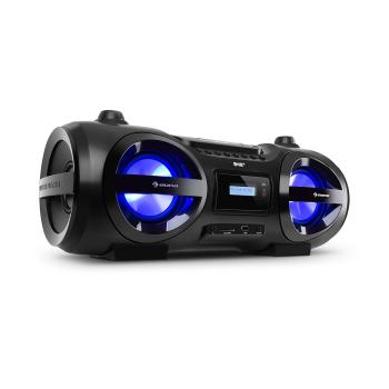 Auna Soundblaster, DAB, radioodtwarzacz, Bluetooth, CD/MP3/USB/AUX, DAB+/UKF-FM, LED, 50W max.