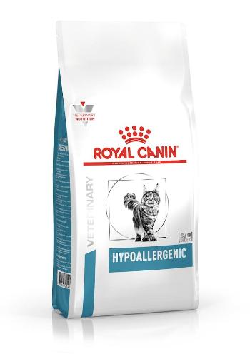 ROYAL CANIN Veterinary Cat Hypoallergenic 4,5 kg sucha karma dla dorosłych kotów wykazujących niepożądane reakcje na pokarm