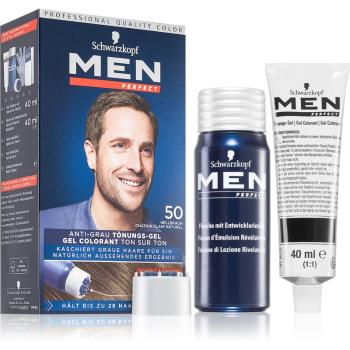 Schwarzkopf Men Perfect Anti-Grey Color Gel żel tonujący do włosów dla mężczyzn