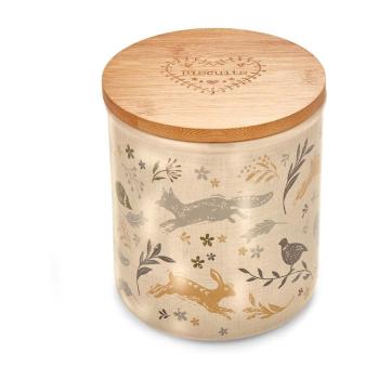 Ceramiczny pojemnik na żywność z bambusową pokrywką Cooksmart ® Woodland, 2 l