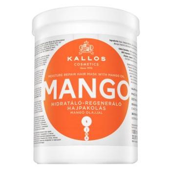 Kallos Mango Moisture Repair Hair Mask odżywcza maska do włosów suchych i zniszczonych 1000 ml