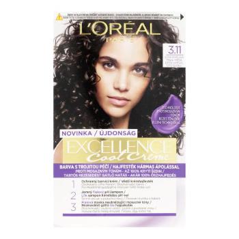 L'Oréal Paris Excellence Cool Creme 48 ml farba do włosów dla kobiet 3,11 Ultra Ash Dark Brown
