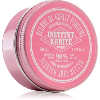 Institut Karité Paris Rose Mademoiselle 98% Scented Shea Butter masło shea perfumowany 50 ml