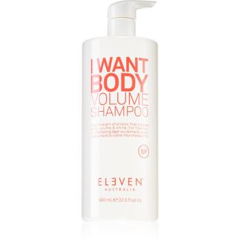 Eleven Australia I Want Body szampon dodający objętości do wszystkich rodzajów włosów 960 ml