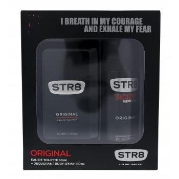 STR8 Original zestaw Edt 50 ml + Deodorant 150 ml dla mężczyzn Uszkodzone pudełko