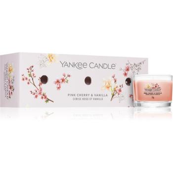 Yankee Candle Pink Cherry & Vanilla zestaw upominkowy