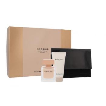 Narciso Rodriguez Narciso Poudrée zestaw Edp 50ml + 50ml Balsam + Kosmetyczka dla kobiet