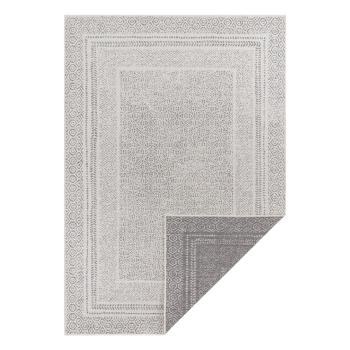 Szaro-biały dywan odpowiedni na zewnątrz Ragami Berlin, 80x150 cm