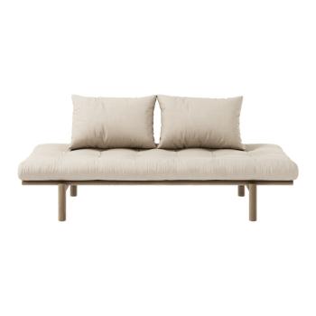 Beżowa rozkładana sofa 200 cm Pace – Karup Design