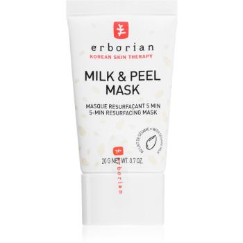 Erborian Milk & Peel maseczka oczyszczająco - złuszczająca dla efektu rozjaśnienia i wygładzenia skóry 20 g
