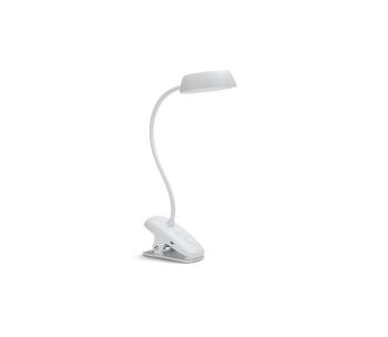 Philips - LED Ściemnialna lampa z klipsem DONUTCLIP LED/3W/5V biała
