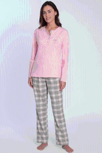 Damska piżama SELENA Różowy XL