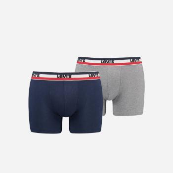 Bokserki męskie Levi's® Sportswear Logo Boxer Brief Organic CO 2-pack 37149-0815