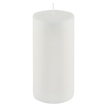 Biała świeczka Ego Dekor Cylinder Pure, 123 h
