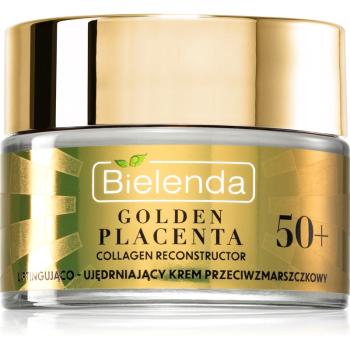 Bielenda Golden Placenta Collagen Reconstructor liftingujący krem ujędrniający 50+ 50 ml