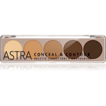 Astra Make-up Palette Conceal & Contour paleta korektorów 6,5 g