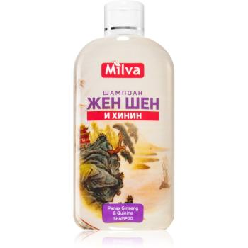 Milva Quinine & Ginseng szampon wzmacniający przeciwko wypadaniu włosów z żeń-szeniem 200 ml