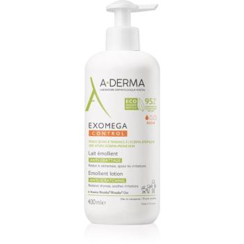 A-Derma Exomega Control mleczko do ciała przeciw podrażnieniom i swędzeniu skóry 400 ml
