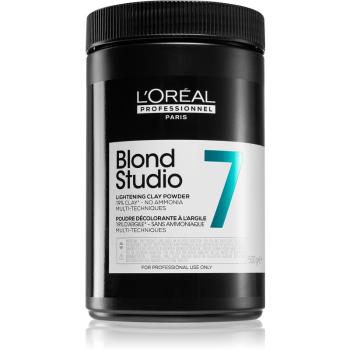L’Oréal Professionnel Blond Studio Lightening Clay Powder rozjaśniacz w proszku bez amoniaku 500 g