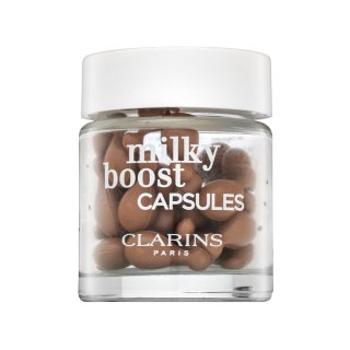 Clarins Milky Boost Capsules 03.5 podkład w płynie z ujednolicającą i rozjaśniającą skórę formułą 30 x 0,2 ml