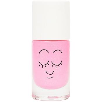 Nailmatic Kids lakier do paznokci dla dzieci odcień Dolly - neon pink pearl 8 ml