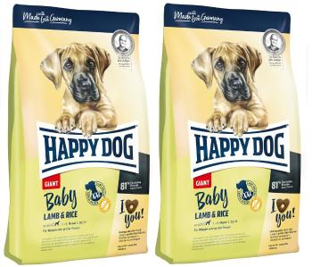 HAPPY DOG Baby Giant Jagnięcina &amp; ryż 30 kg (2 x 15 kg)