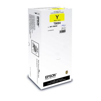 Epson originální ink C13T869440, T8694, XXL, yellow, 75000str., 735.2ml, Epson WorkForce Pro WF-R8590