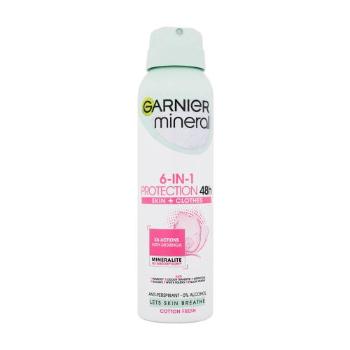 Garnier Mineral Protection 6-in-1 Cotton Fresh 48h 150 ml antyperspirant dla kobiet