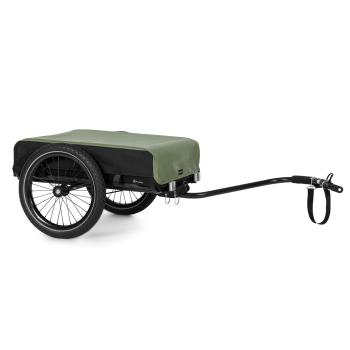 KLARFIT Companion, rowerowa przyczepka transportowa / wózek ręczny, 40 kg/50 l, czarna