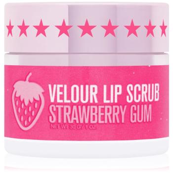 Jeffree Star Cosmetics Velour Lip Scrub peeling cukrowy do ust Strawberry Gum 30 g