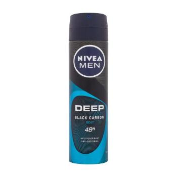 Nivea Men Deep Black Carbon Beat 48H 150 ml antyperspirant dla mężczyzn