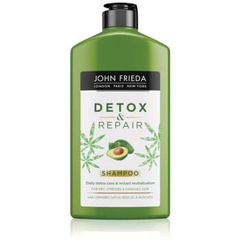 John Frieda Detox & Repair oczyszczająco detoksujący szampon do włosów zniszczonych 250 ml