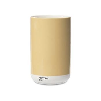 Kremowy wazon ceramiczny – Pantone