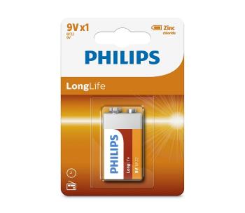 Philips 6F22L1B/10 - Bateria Cynkowo-chlorkowa 6F22 LONGLIFE 9V