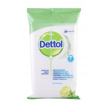 Dettol Antibacterial Cleansing Surface Wipes Lime & Mint 36 szt antybakteryjne kosmetyki unisex
