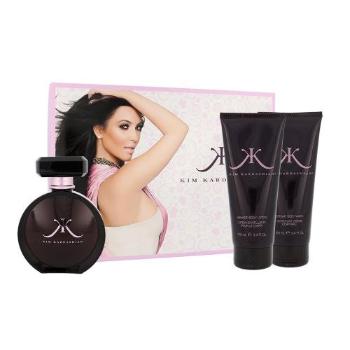 Kim Kardashian Kim Kardashian zestaw Edp 100 ml + Balsam do ciała 100 ml + Żel pod prysznic 100 ml dla kobiet