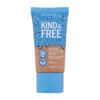 Rimmel London Kind & Free Moisturising Skin Tint Foundation 30 ml podkład dla kobiet 410 Latte
