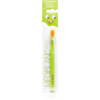 MEDIBLANC KIDS & JUNIOR Ultra Soft szczotka do zębów dla dzieci Green 1 szt.
