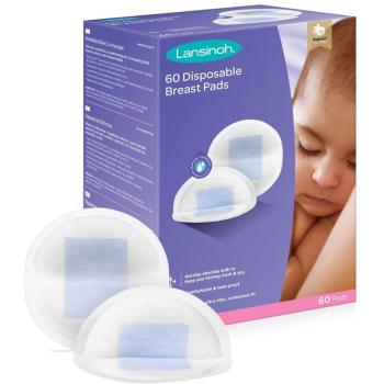 Lansinoh Breastfeeding Disposable Breast Pads jednorazowe wkładki laktacyjne 60 szt.
