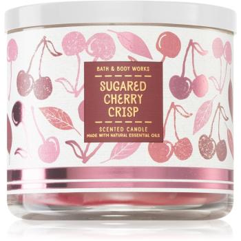 Bath & Body Works Sugared Cherry Crisp świeczka zapachowa 411 g