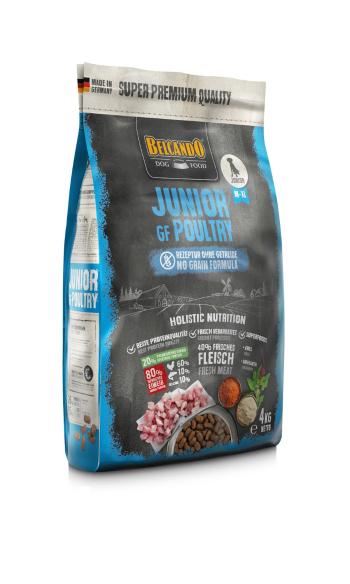 BELCANDO Finest Grain Free Junior Poultry M-XL 4 kg sucha karma dla szczeniąt ras średnich i dużych