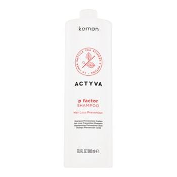 Kemon Actyva P Factor Shampoo odżywczy szampon do włosów przerzedzających się 1000 ml