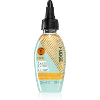Fudge Finish Aqua Shine Serum serum wygładzające do nabłyszczania i zmiękczania włosów 50 ml
