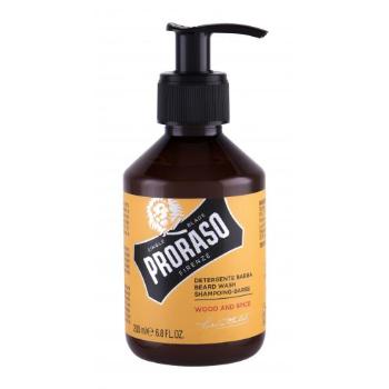PRORASO Wood & Spice Beard Wash 200 ml szampon do włosów dla mężczyzn