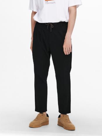 ONLY & SONS Dew Chino Spodnie Czarny