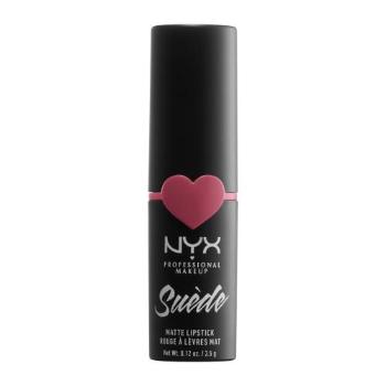 NYX Professional Makeup Suède Matte Lipstick 3,5 g pomadka dla kobiet 27 Cannes