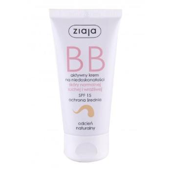 Ziaja BB Cream Normal and Dry Skin SPF15 50 ml krem bb dla kobiet Uszkodzone pudełko Natural